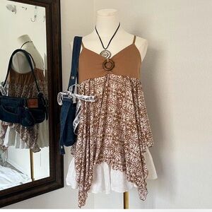 Y2K Flowy Fairy Babydoll Shirt from Japan